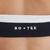 Soft Active sportbeha met gedraaide voorkant en halternek in zwart