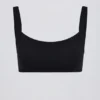 Soft Active sportbeha met naaddetails in zwart