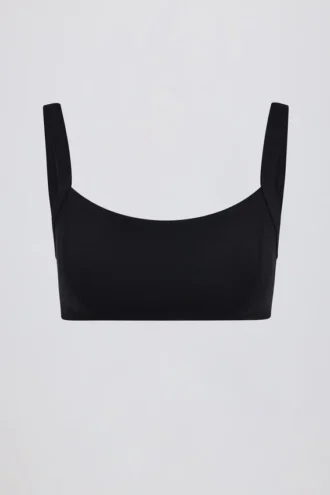 Soft Active sportbeha met naaddetails in zwart