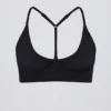 Soft Active sportbeha met racerback in Black