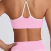 Soft Active sportbeha met sweetheart-hals in babyroze
