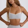 Soft Active sportbeha met sweetheart-hals in grijs
