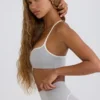 Soft Active sportbeha met sweetheart-hals in grijs