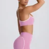 Soft Active sportbeha met sweetheart-hals in oudroze