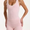 Soft Active tanktop in Blush Marl
