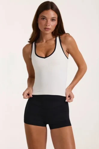 Soft Active tanktop in ivoor