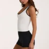 Soft Active tanktop in ivoor