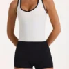 Soft Active tanktop in ivoor