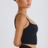 Soft Active tanktop in zwart