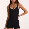Soft Active tanktop in zwart