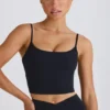Soft Active tanktop in zwart