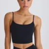 Soft Active tanktop in zwart