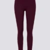 Soft Active V-Waist Legging in Bordeaux
