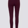 Soft Active V-Waist Legging in Bordeaux