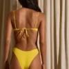 Sorrento bikinibroekje in goudgeel