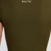 Super Sculpt naadloos T-shirt in donkergroen