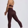 Super Sculpt naadloze legging in Chocolate