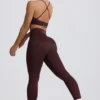 Super Sculpt naadloze legging in Chocolate