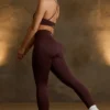 Super Sculpt naadloze legging in Chocolate
