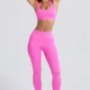 Super Sculpt naadloze legging in Sugar Pink