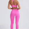 Super Sculpt naadloze legging in Sugar Pink