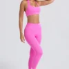 Super Sculpt naadloze legging in Sugar Pink