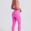 Super Sculpt naadloze legging in Sugar Pink