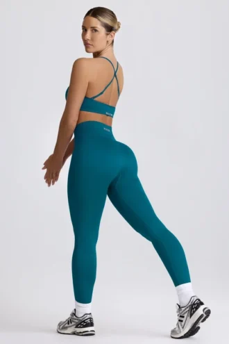 Super Sculpt naadloze legging in Teal