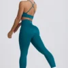 Super Sculpt naadloze legging in Teal