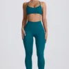 Super Sculpt naadloze legging in Teal