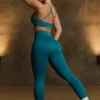 Super Sculpt naadloze legging in Teal