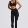 Super Sculpt naadloze legging met hoge taille in zwart