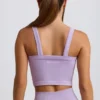 Super Sculpt naadloze longline hemdje in zacht lila