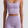 Super Sculpt naadloze longline hemdje in zacht lila