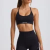 Super Sculpt naadloze sportbeha zonder rug in zwart