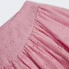 Thia mini-rok met strikdetail en broderie anglaise in zachtroze