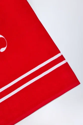 Toalla Logo strandlaken in Fiery Red