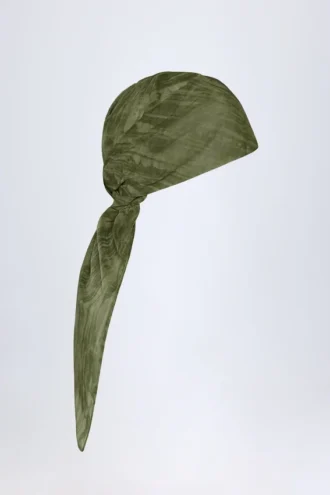 Ventura-hoofddoek met groene print