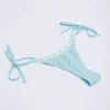 Vernazza broderie anglaise bikinibroekjes met strikjes aan de zijkant in poederblauw