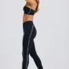 Zachte Active Contrast-legging in zwart